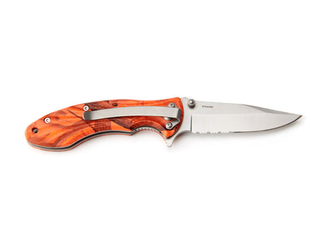 Whitby Orange Camo Lock Knife (2.75")