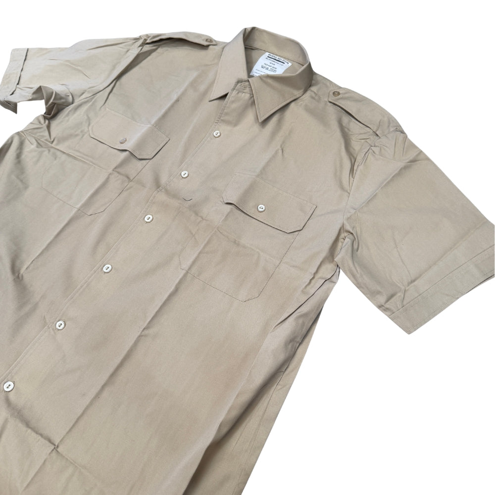 Belgian Military Men's Bueno Belgium Army Khaki Shirt