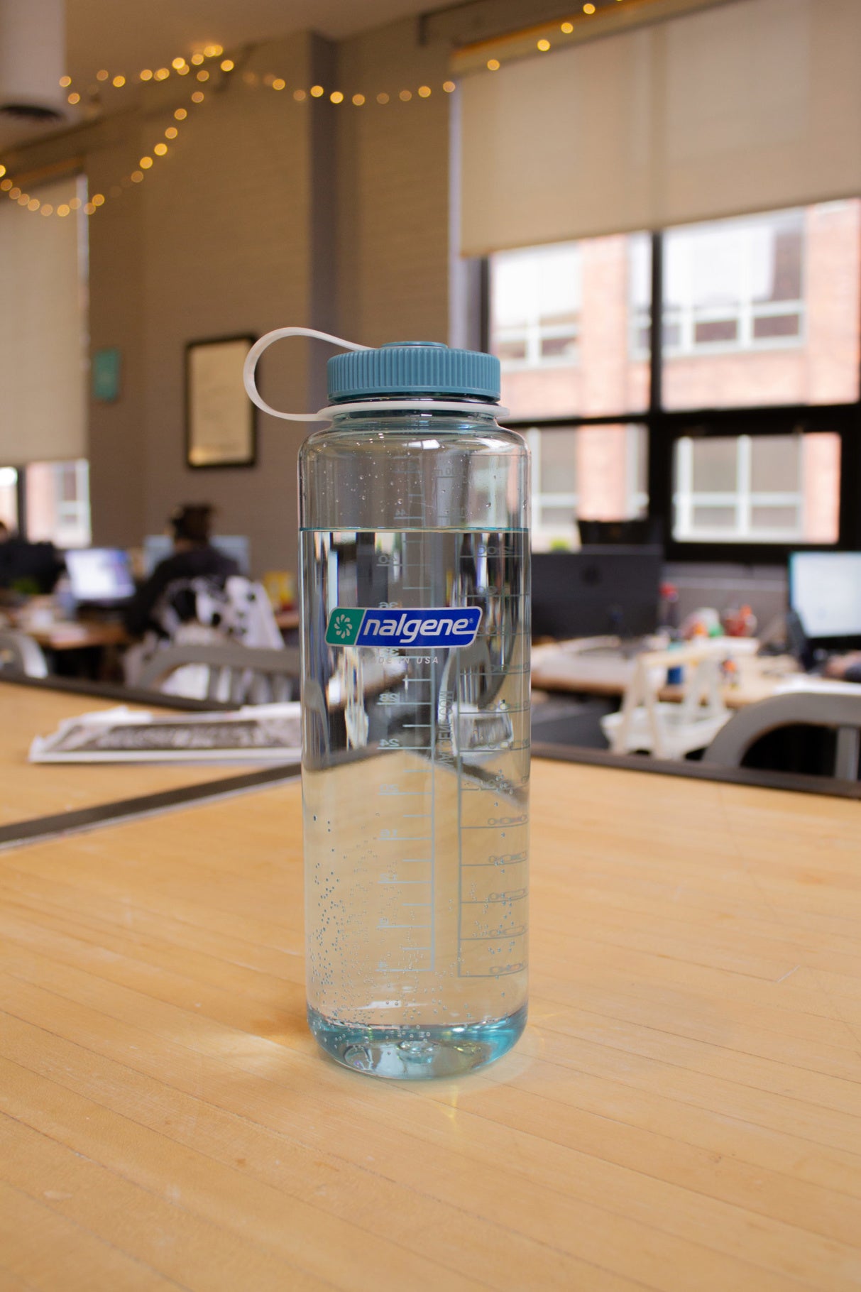 Nalgene 50oz / 1.5L Sustain Wide Mouth Bottle - Seafoam