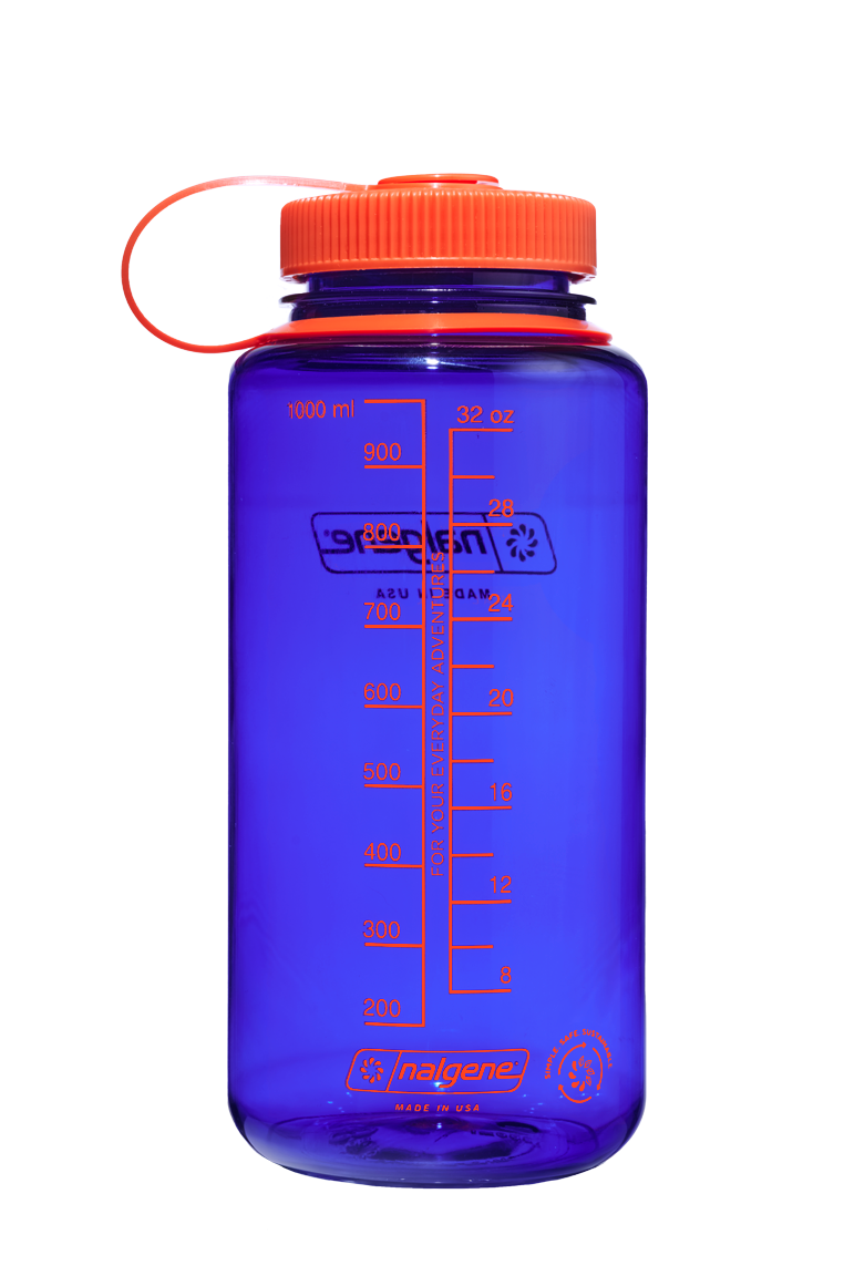 Nalgene 32oz / 1L Sustain Wide Mouth Bottle - Periwinkle