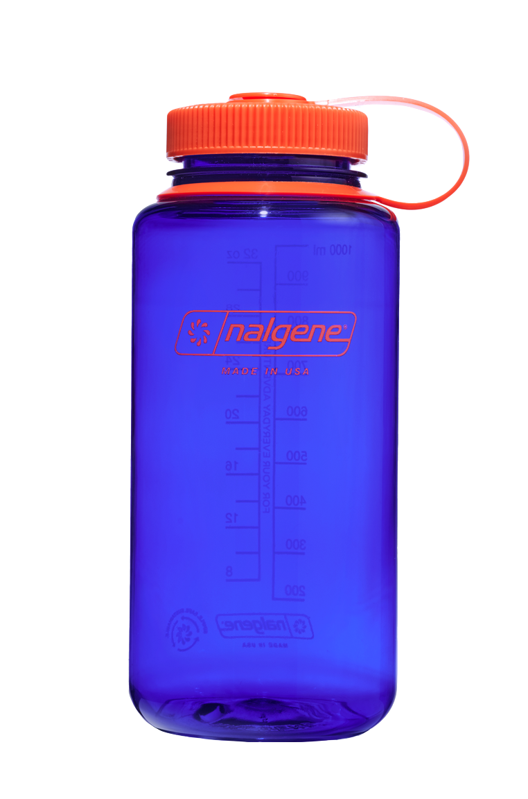 Nalgene 32oz / 1L Sustain Wide Mouth Bottle - Periwinkle