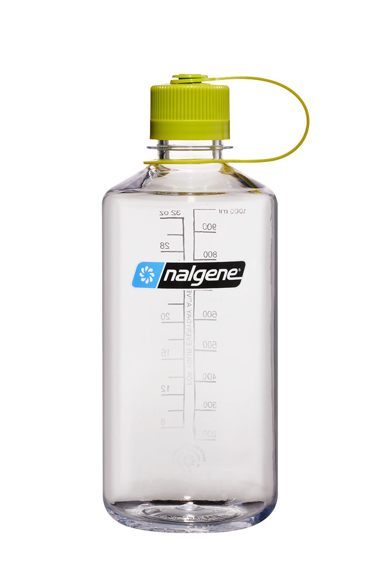 Nalgene 32oz / 1L Sustain Narrow Mouth Bottle - Clear