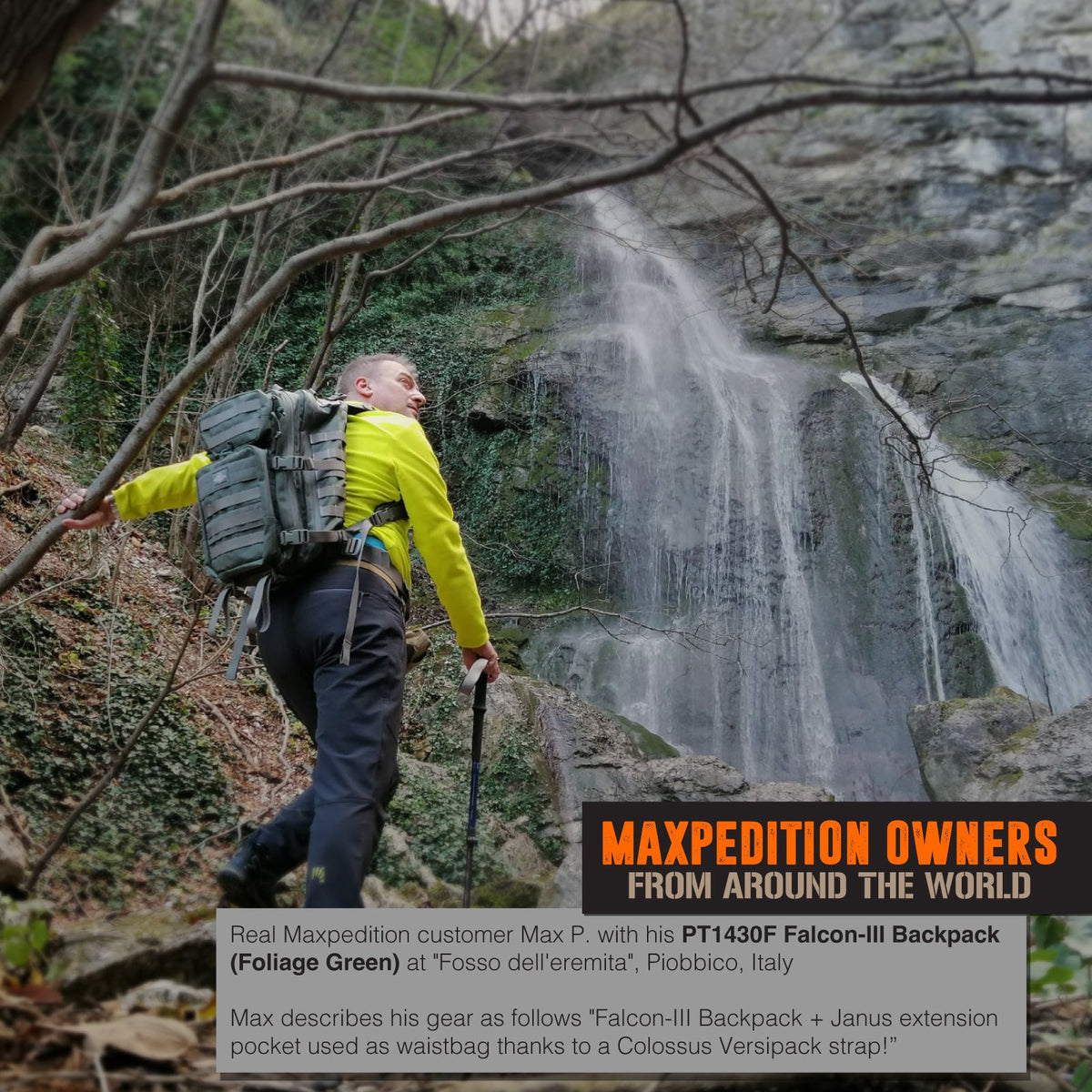 Maxpedition Falcon-III Foliage Green Backpack