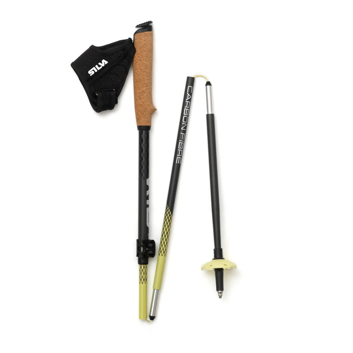 Silva Carbon Running Poles Z 100-120 cm