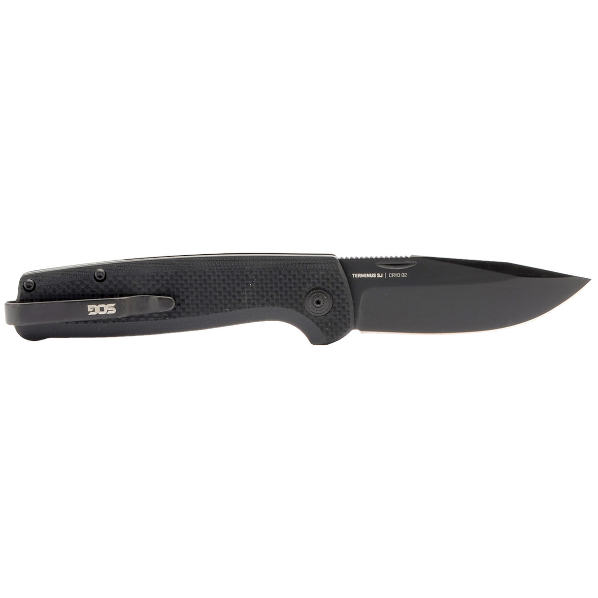 SOG Terminus Slip Joint Blackout Folding Knife