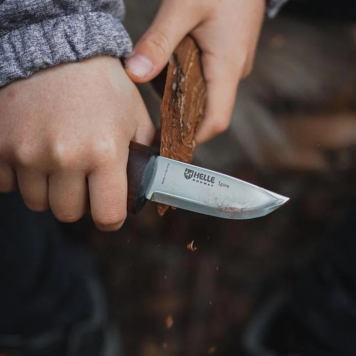 Helle Spire Bushcraft Fixed Blade Knife