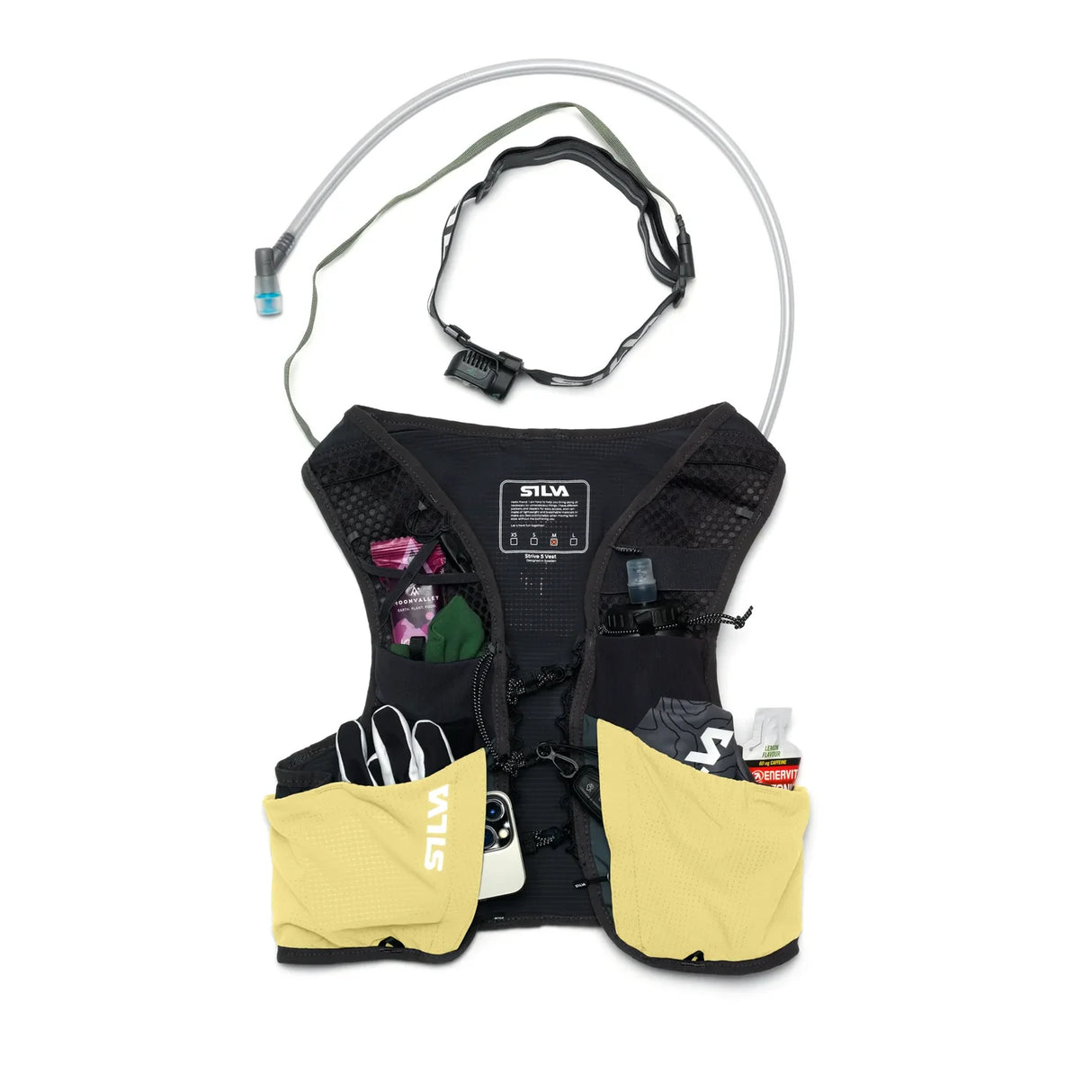 Silva Strive 5L Running Vest Yellow Medium