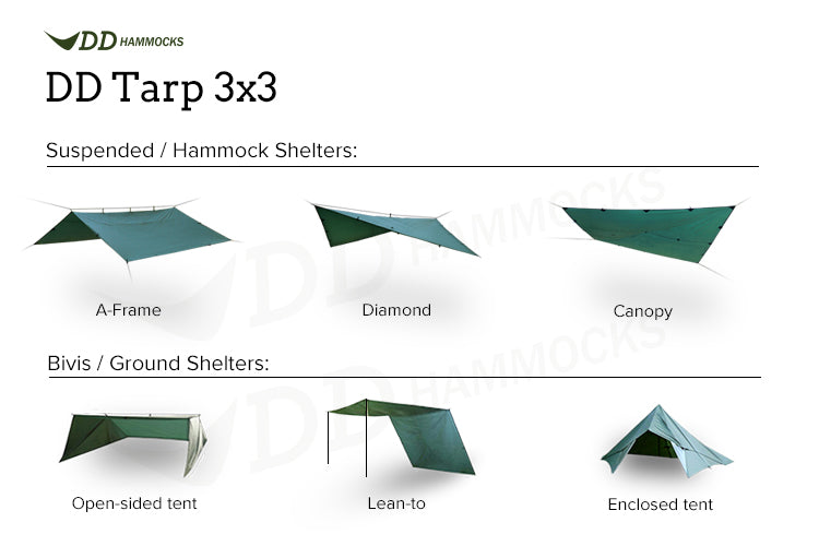 DD Hammocks Tarp 3x3m