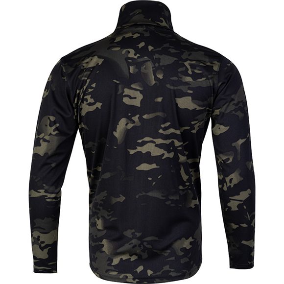 Viper Tactical Roll Neck Top V-Cam Black