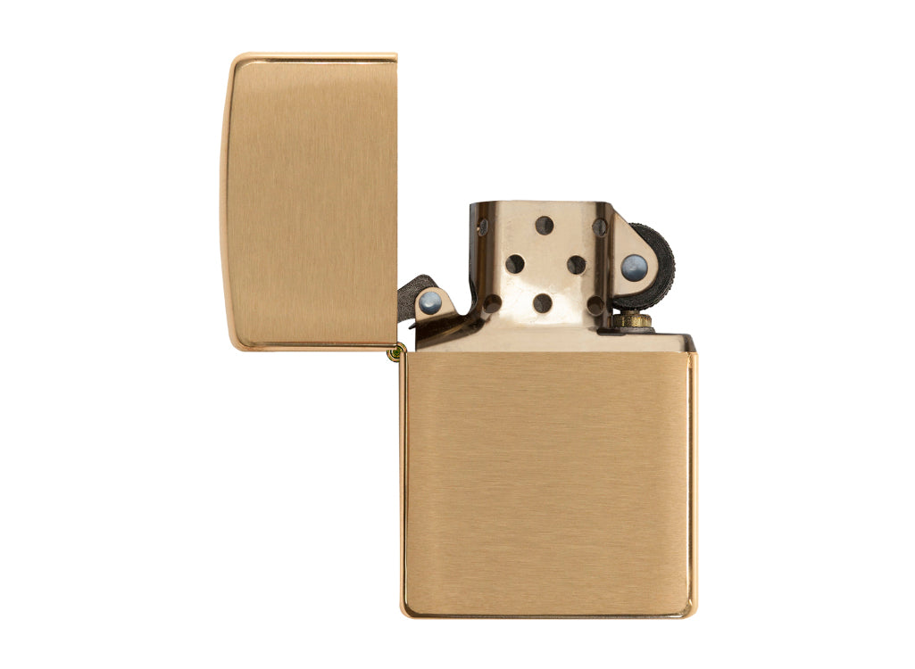 Zippo Classic Brushed Brass Lighter