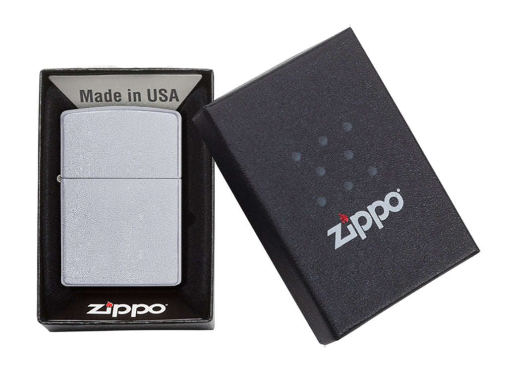 Zippo Classic Satin Chrome Lighter