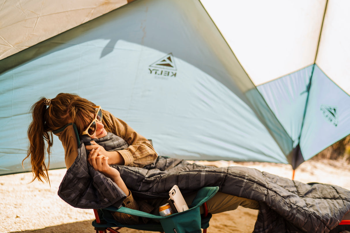 Kelty Sunshade with Side Wall Tent - Fallen Rock/Hydro