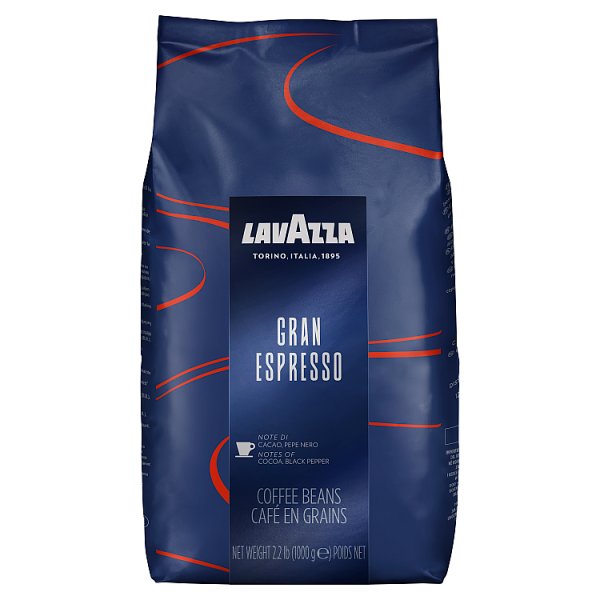 1kg Lavazza Coffee Beans - Bulk Food Ration Storage
