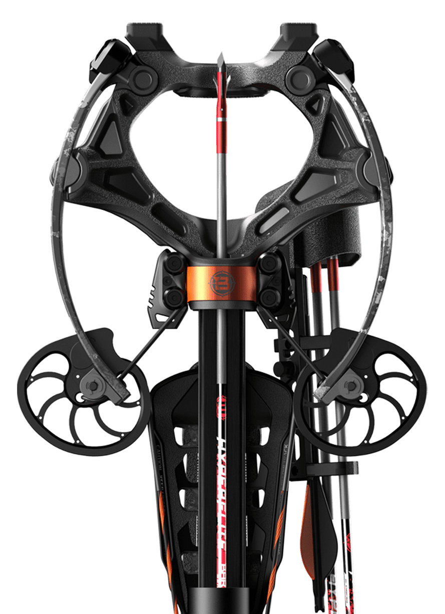 Barnett Hyper Raptor BCX Compound Crossbow Kit with BuckOps X-Factor Laser Rangefinder Scope