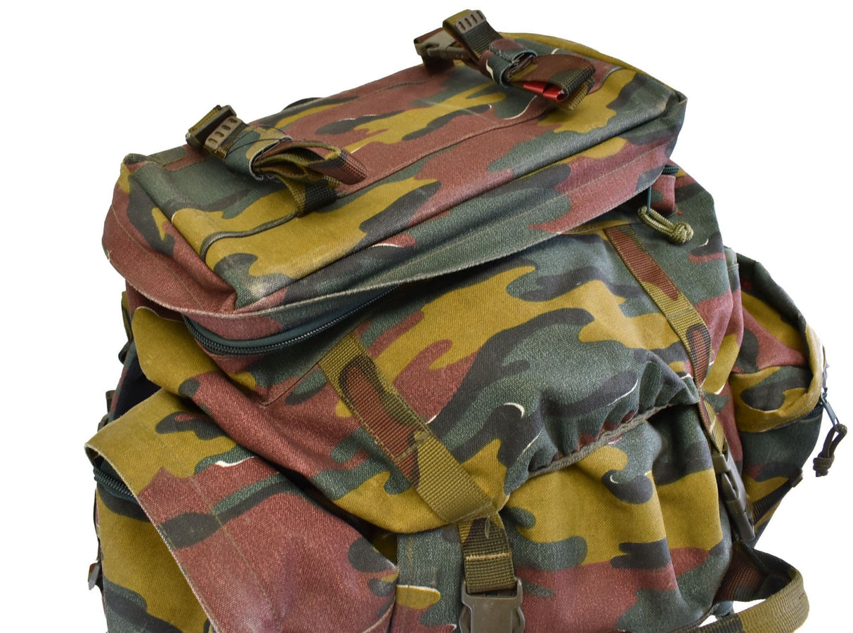 Belgian Army M97 Jigsaw Camo 100L + 20L Bergen & Side Pouches