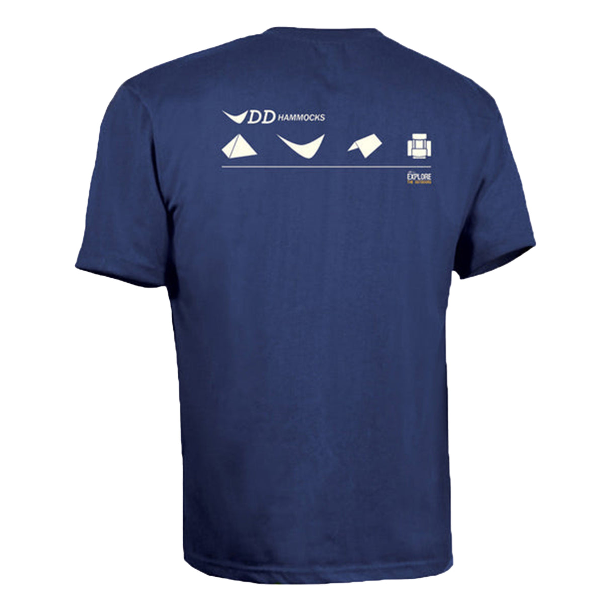 DD Hammocks Men's Icon T-Shirt - Regular Fit - Atlantic Blue