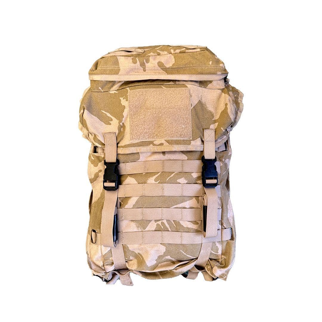 British Army 45L Desert DPM Daysack Bag