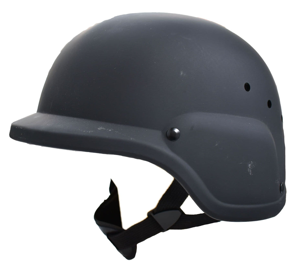 British Cadet Black Lightweight Helmet - Supergrade