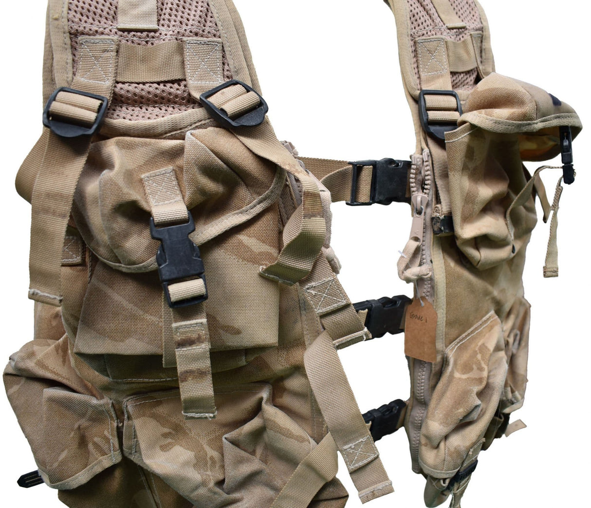 British Military Desert DPM Assault Vest