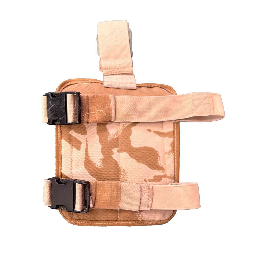British Military Desert DPM Drop Leg 5.56 Double Mag Ammo Pouch