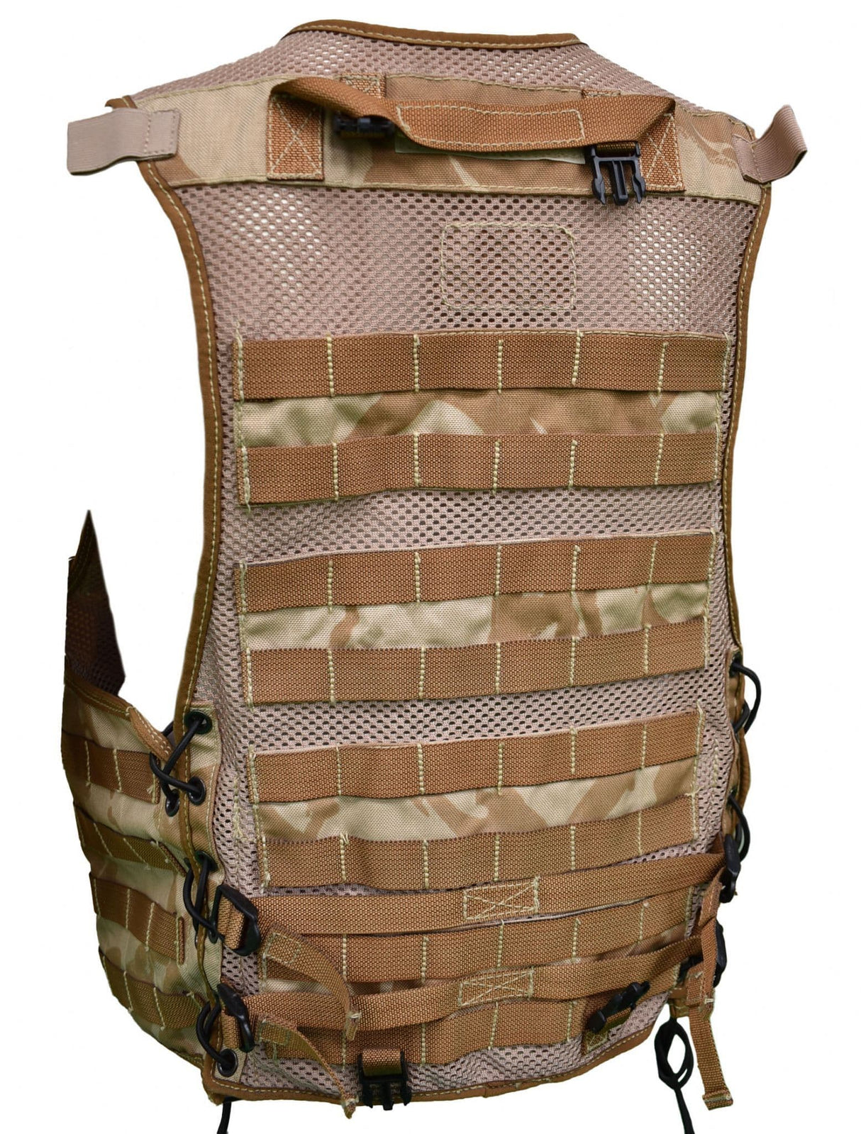 British Military Desert DPM Tactical Load Carrying Vest - Dark Tan