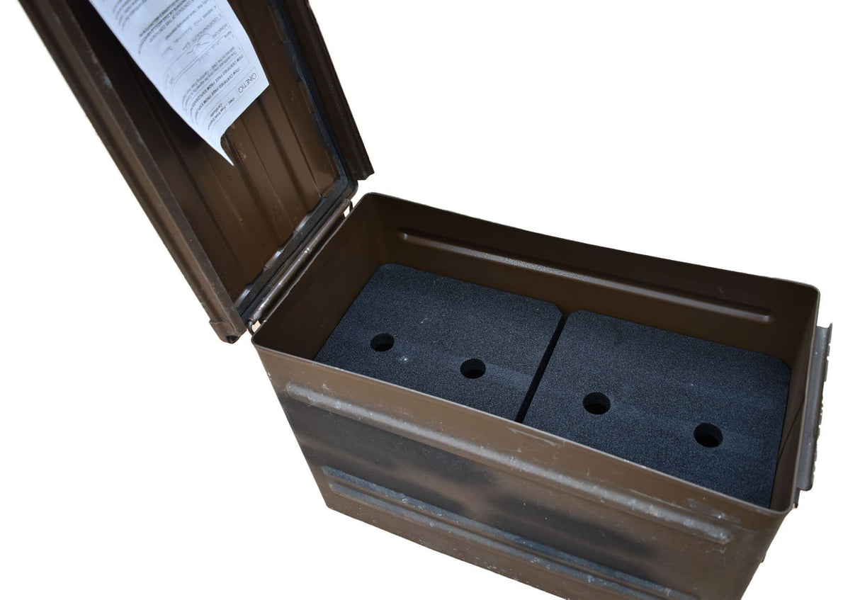 British Military Extra Large Deluxe Brown Ammo Box