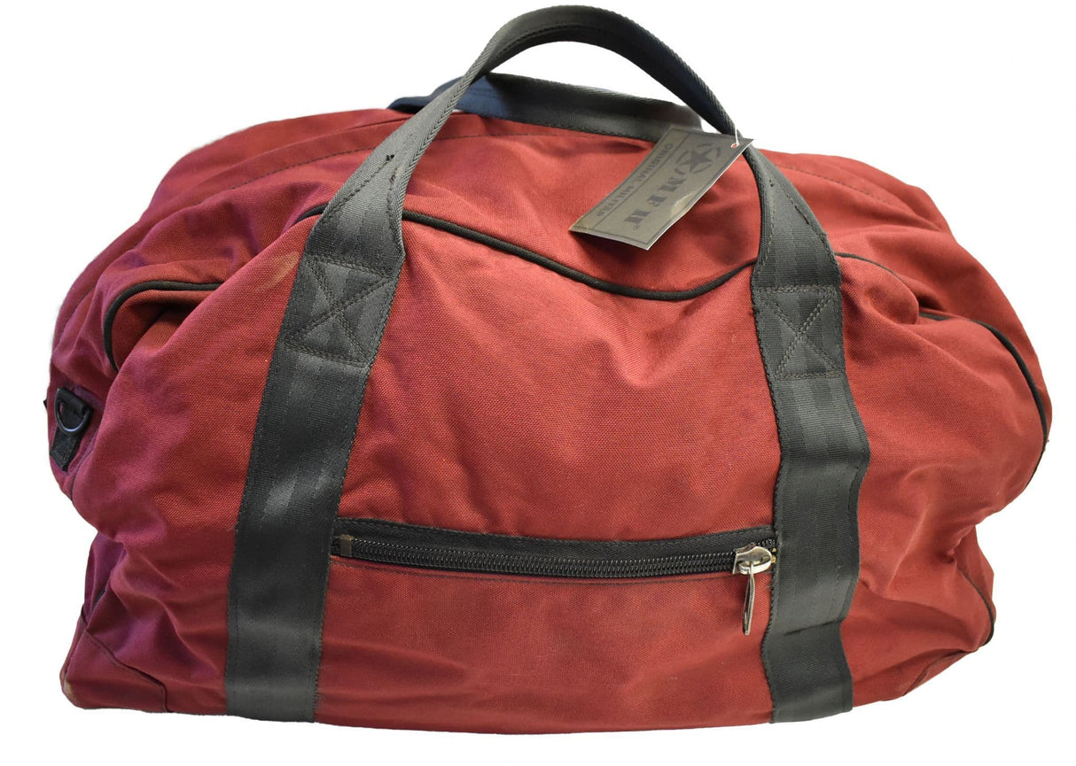 British Military Heavy Duty Canvas Holdall - Red