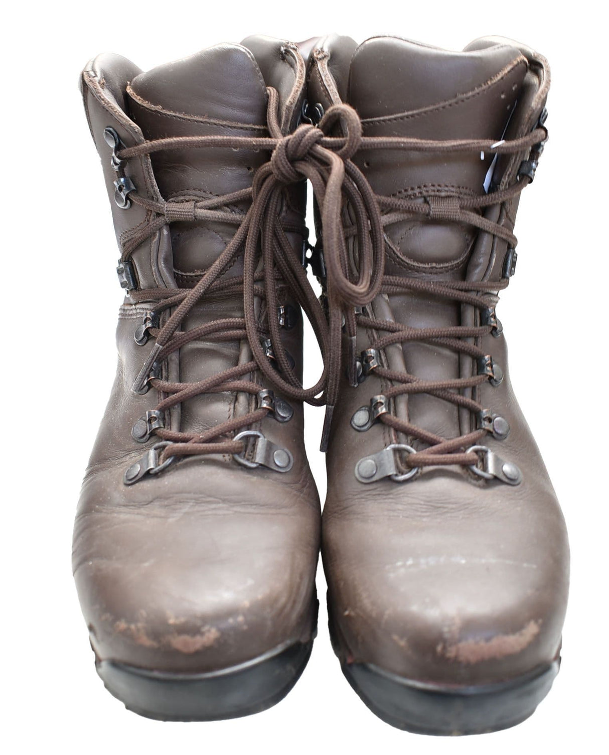 British Military Men's Iturri Brown Leather Patrol Boots