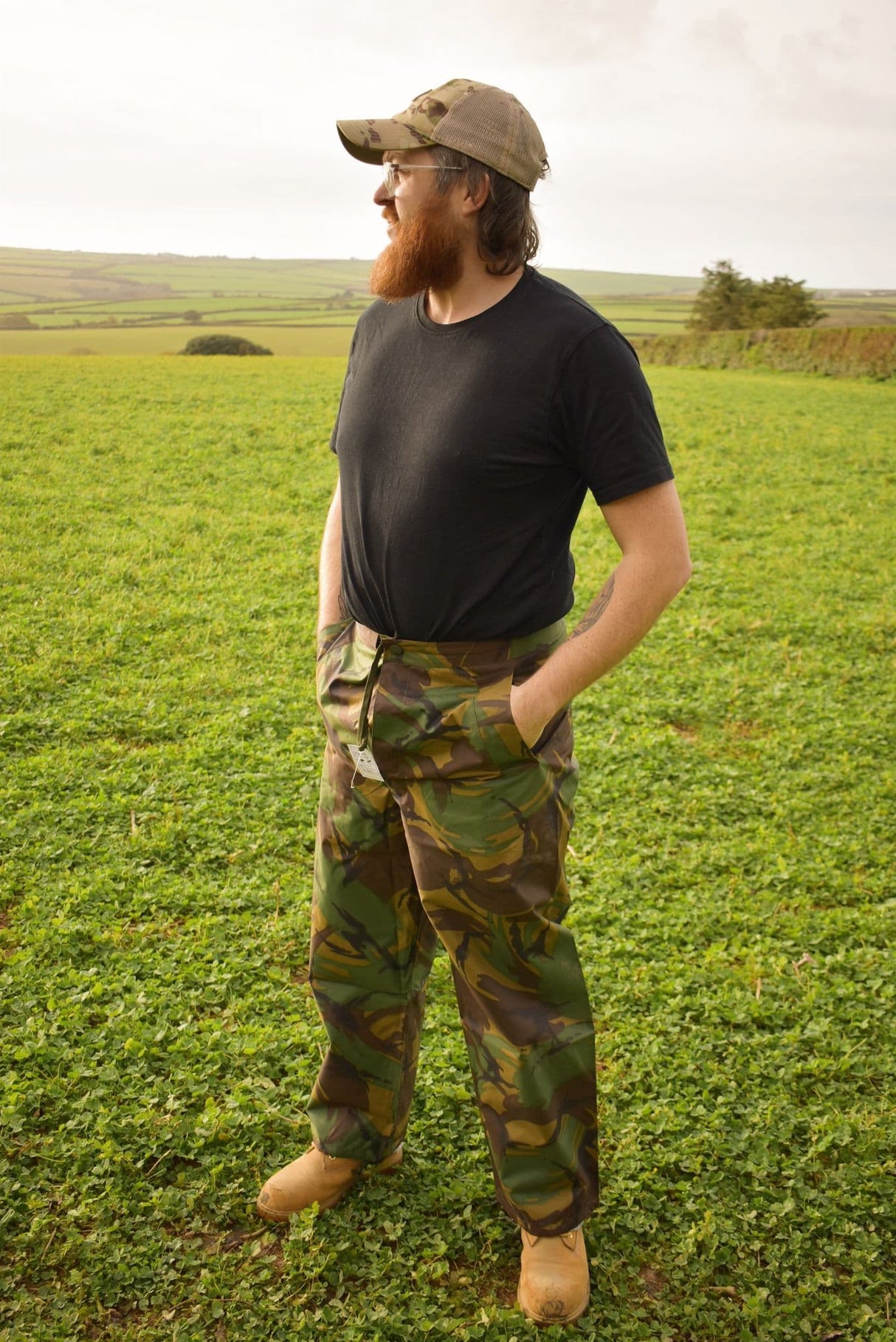 British Military PVC Waterproof Trousers