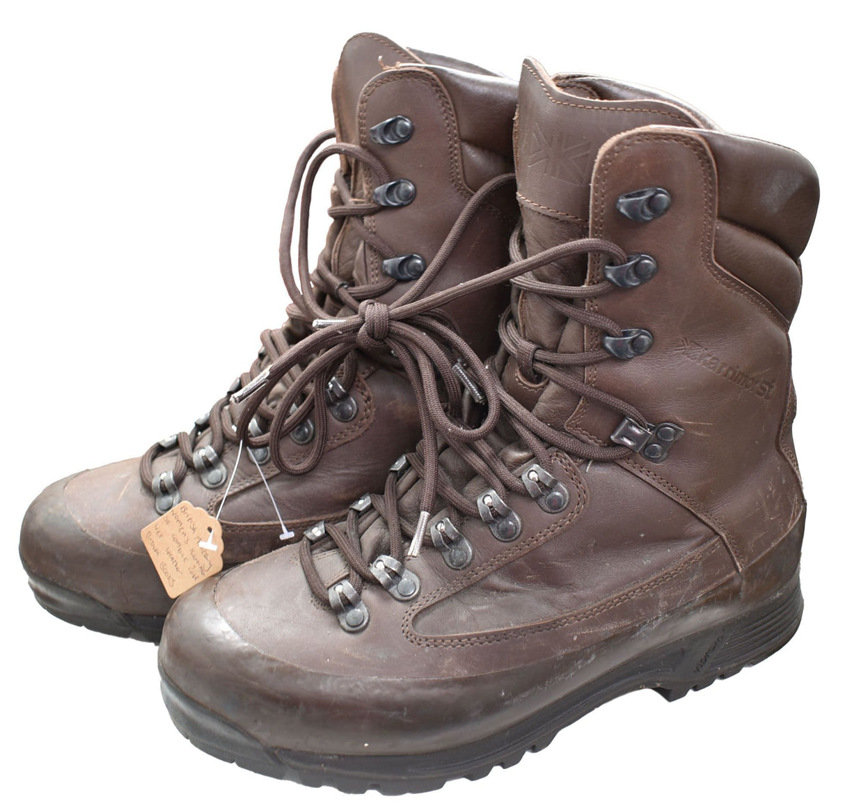 British Military Women's Karrimor SF Combat Cold Wet Weather Brown Boots