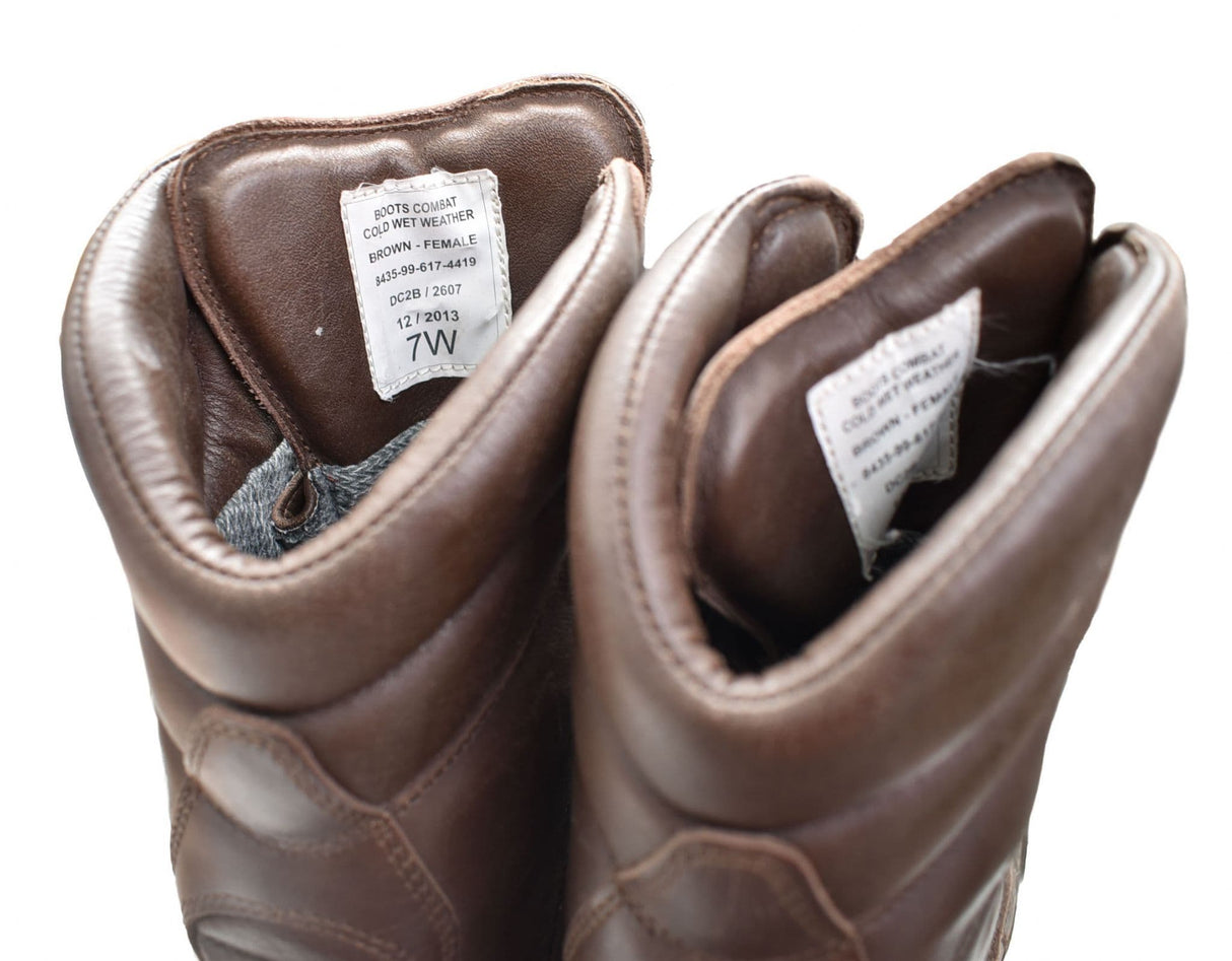 British Military Women's Karrimor SF Combat Cold Wet Weather Brown Boots