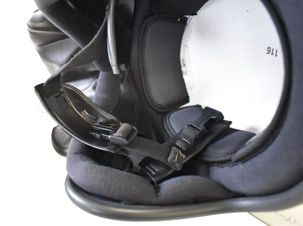 British Police Genuine Riot Protective Helmet With Visor