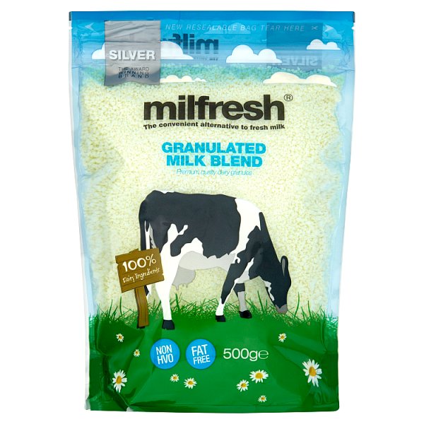 500g Milfresh Granulated Milk Blend - Bulk Food Ration Storage