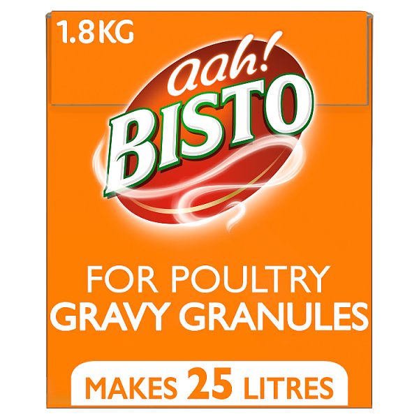 1.8kg Bisto For Poultry Gravy Granules - Bulk Food Ration Storage