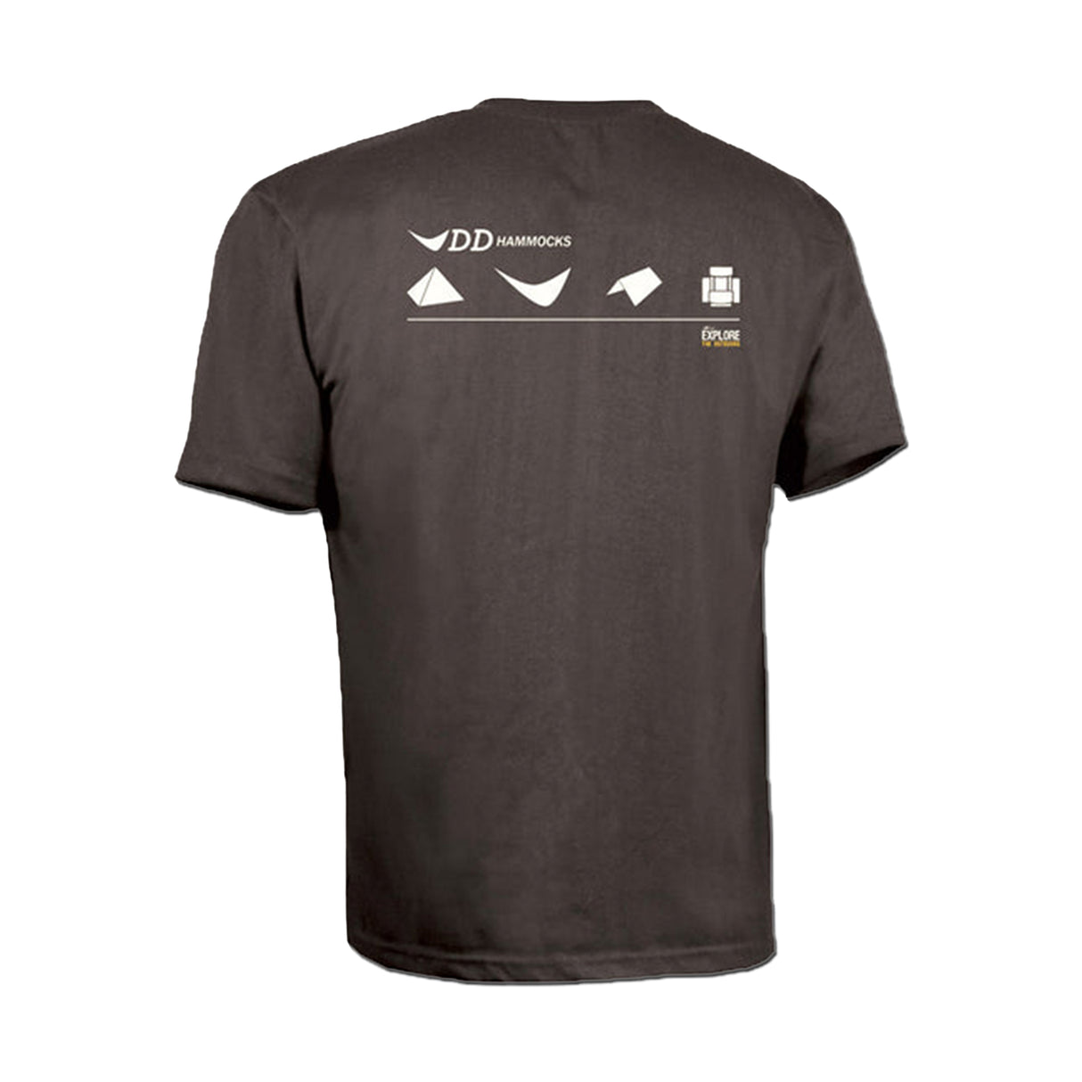 DD Hammocks Men's Icon T-Shirt -Regular Fit - Charcoal