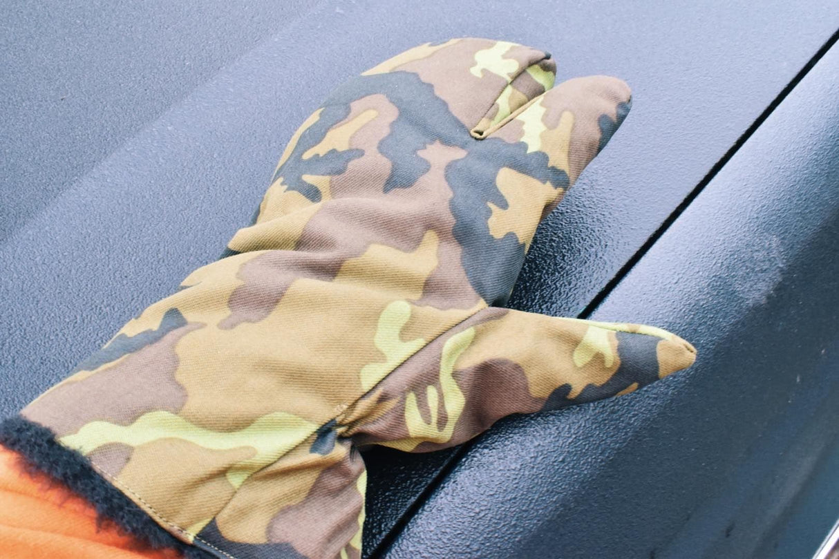 Czech Military 3 Finger Shooters Mitten