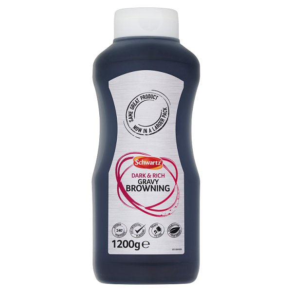 1200g Schwartz Dark & Rich Gravy Browning - Bulk Food Ration Storage