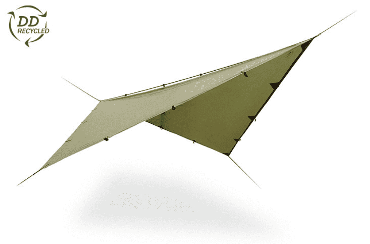 DD Hammocks Recycled Tarp 3 - Olive Drab