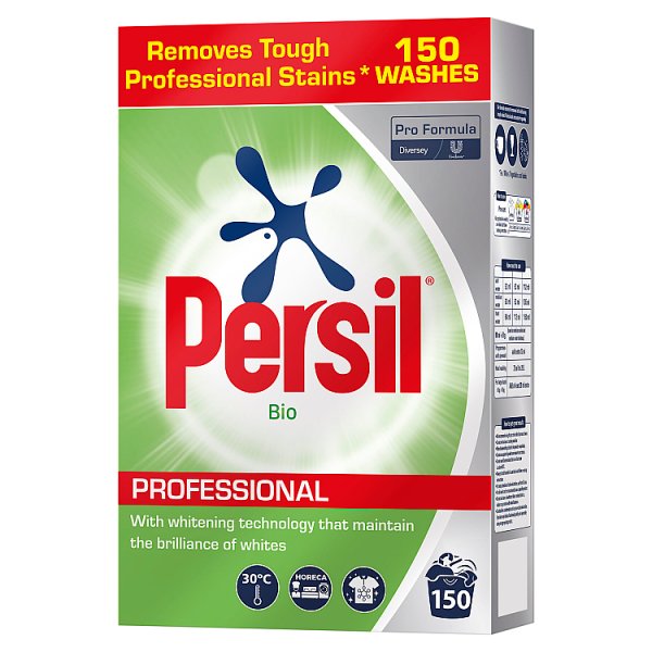 7.5kg Persil Professional Bio Laundry Washing Powder 150 Washes
