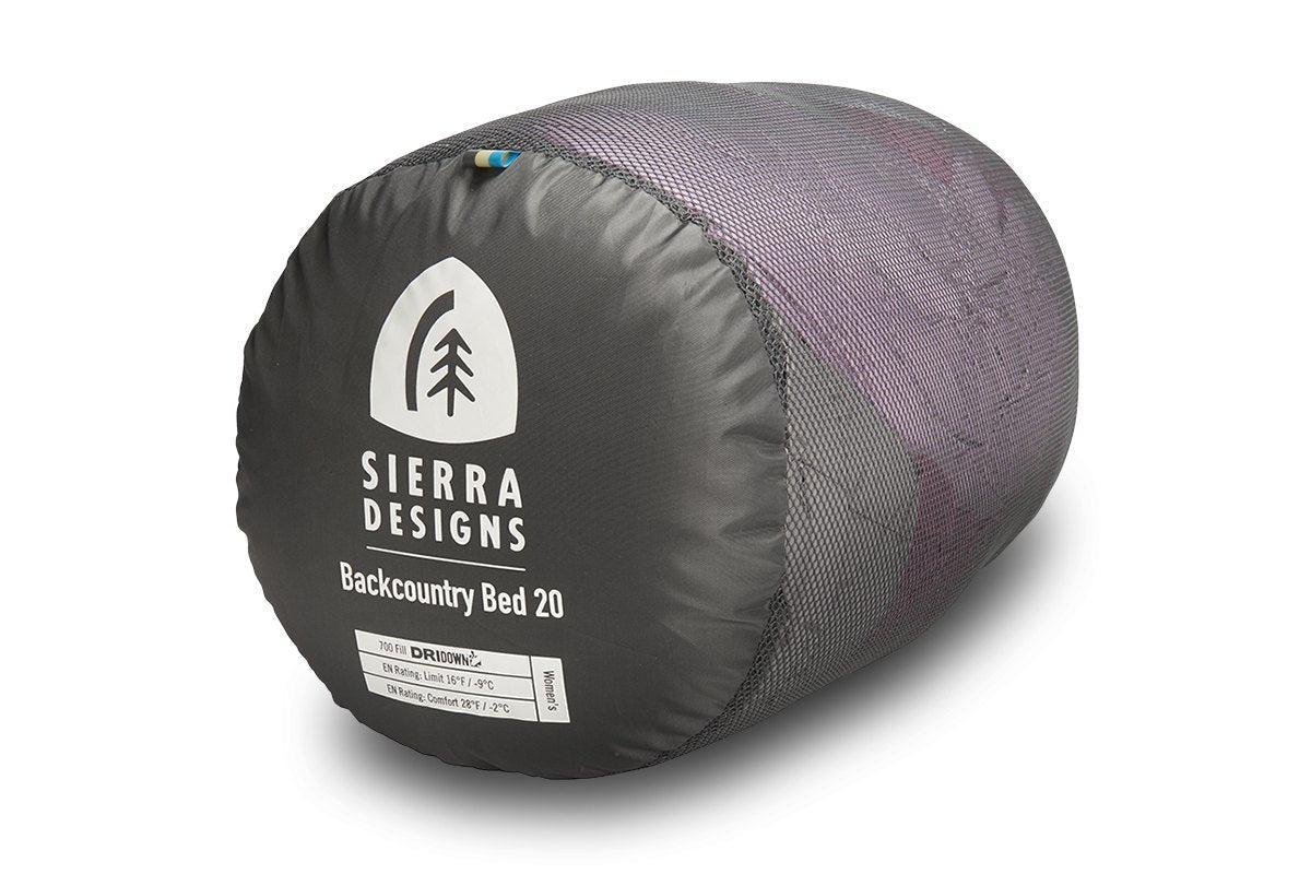 Sierra Designs Backcountry Bed 20 650 Dridown Womens Sleeping Bag