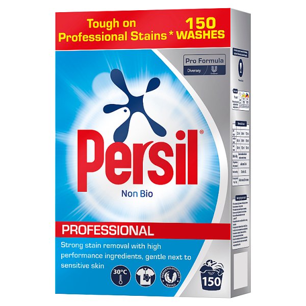 7.5kg Persil Professional Non Bio Laundry Washing Powder 150 Washes