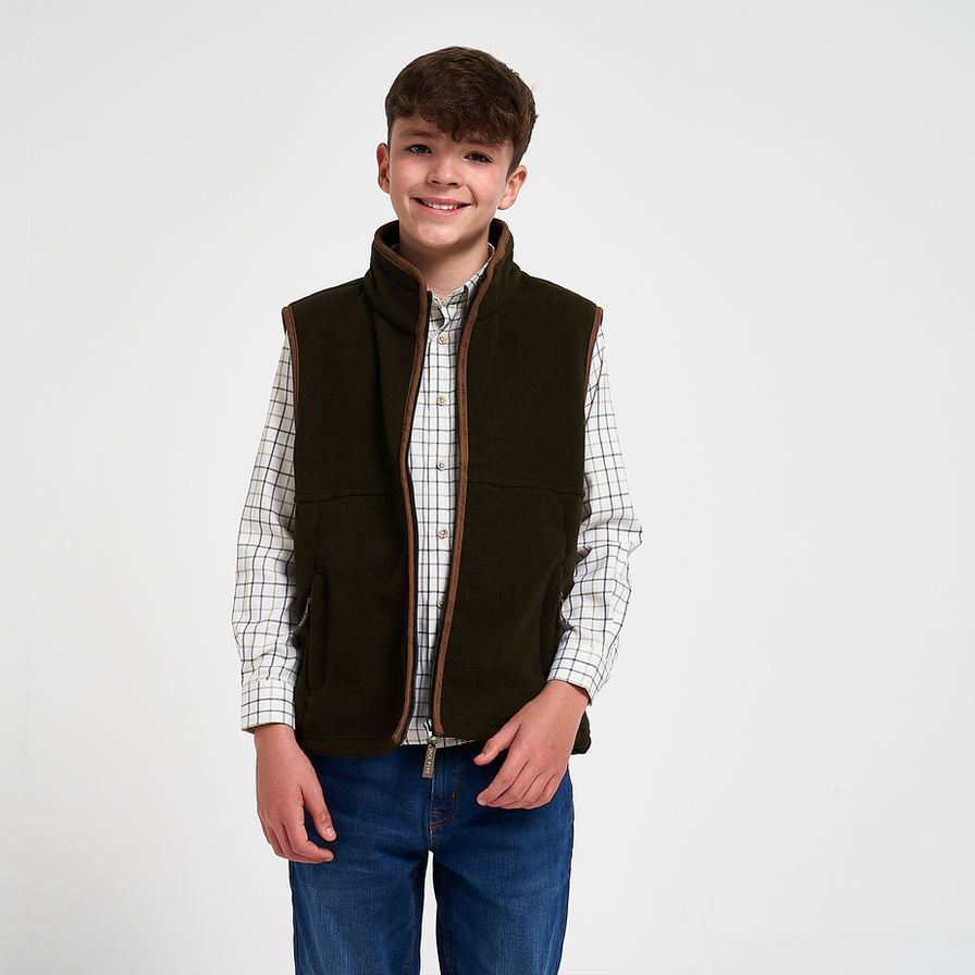 Jack Pyke Junior Countryman Gilet - Dark Olive