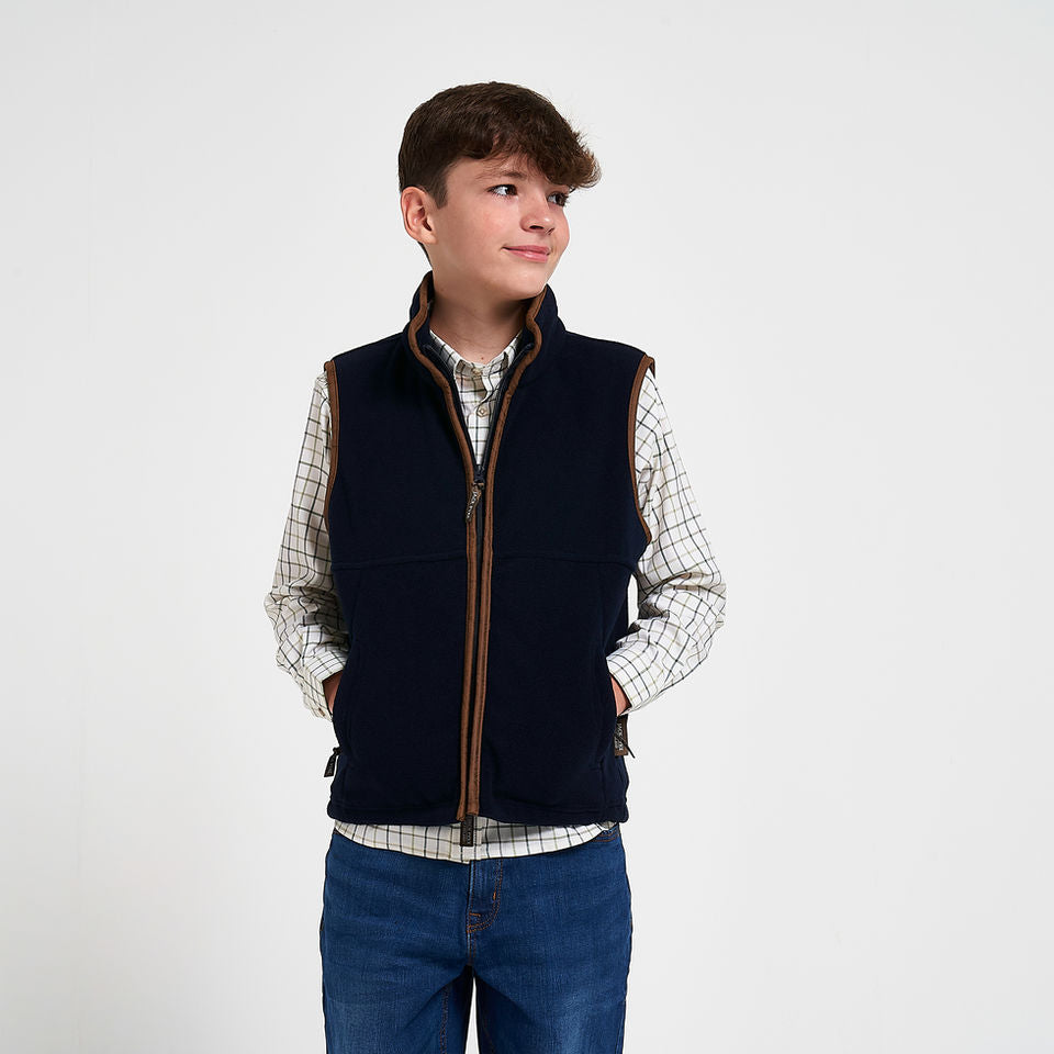 Jack Pyke Junior Countryman Gilet - Navy