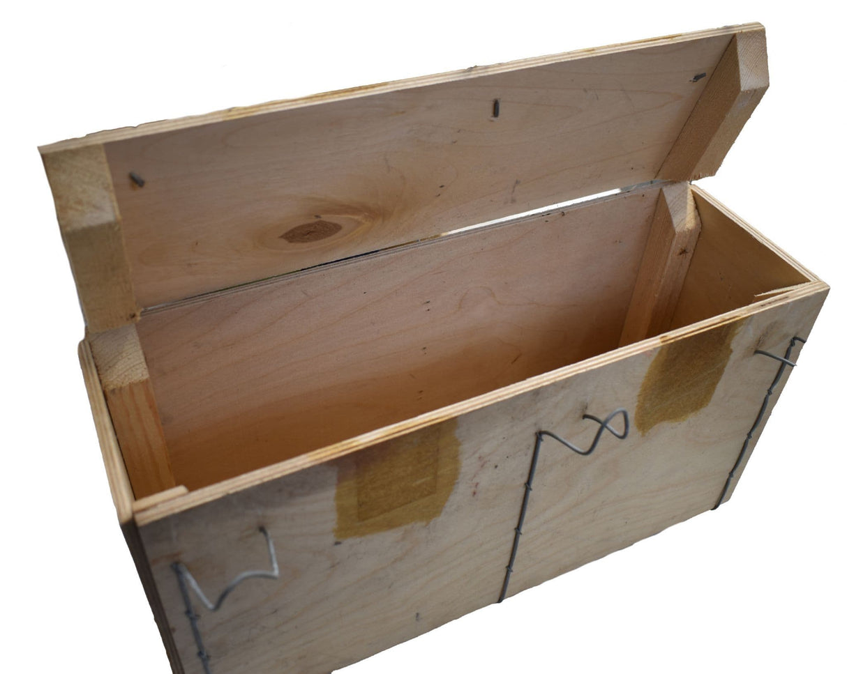 Ex Military 5.56 Blank Round Wooden Ammo Crate - Grade 1