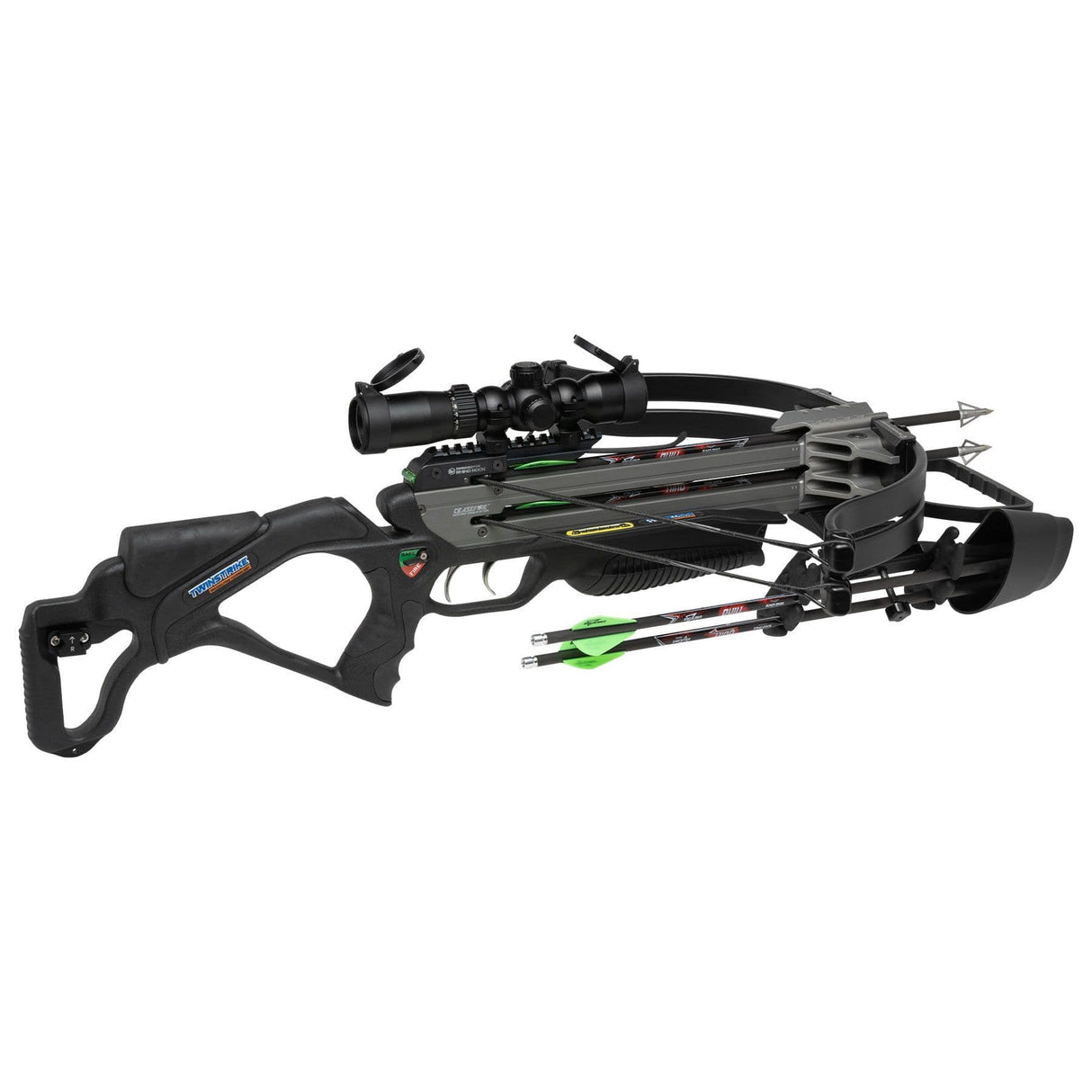 Excalibur Twinstrike TAC2 Recurve Crossbow Kit in Black