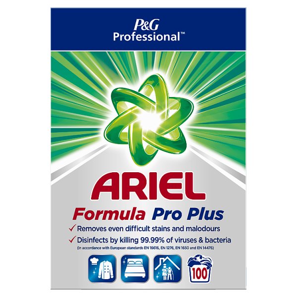 6.5kg Ariel Professional Washing Powder Laundry Detergent Regular 100 washes