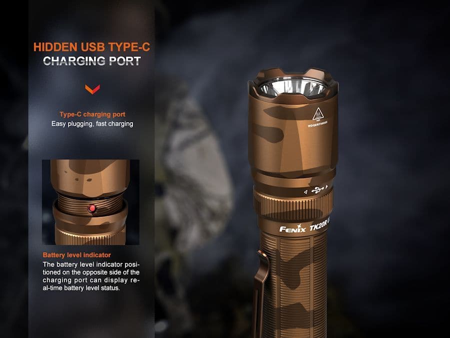 Fenix TK20R UE 2800 Lumen Tactical Torch