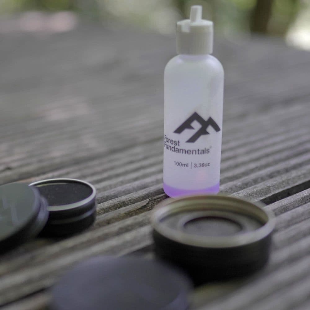 Forest Fundamentals Alcohol Fuel Bottles Methylated Spirit Bottles - Leak Proof & Easy Pouring