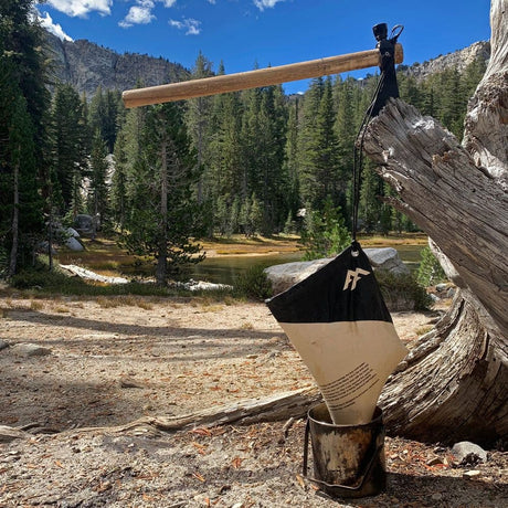 Forest Fundamentals Millbank Bag Water Filter Bag Pre-Filter For The Grayl