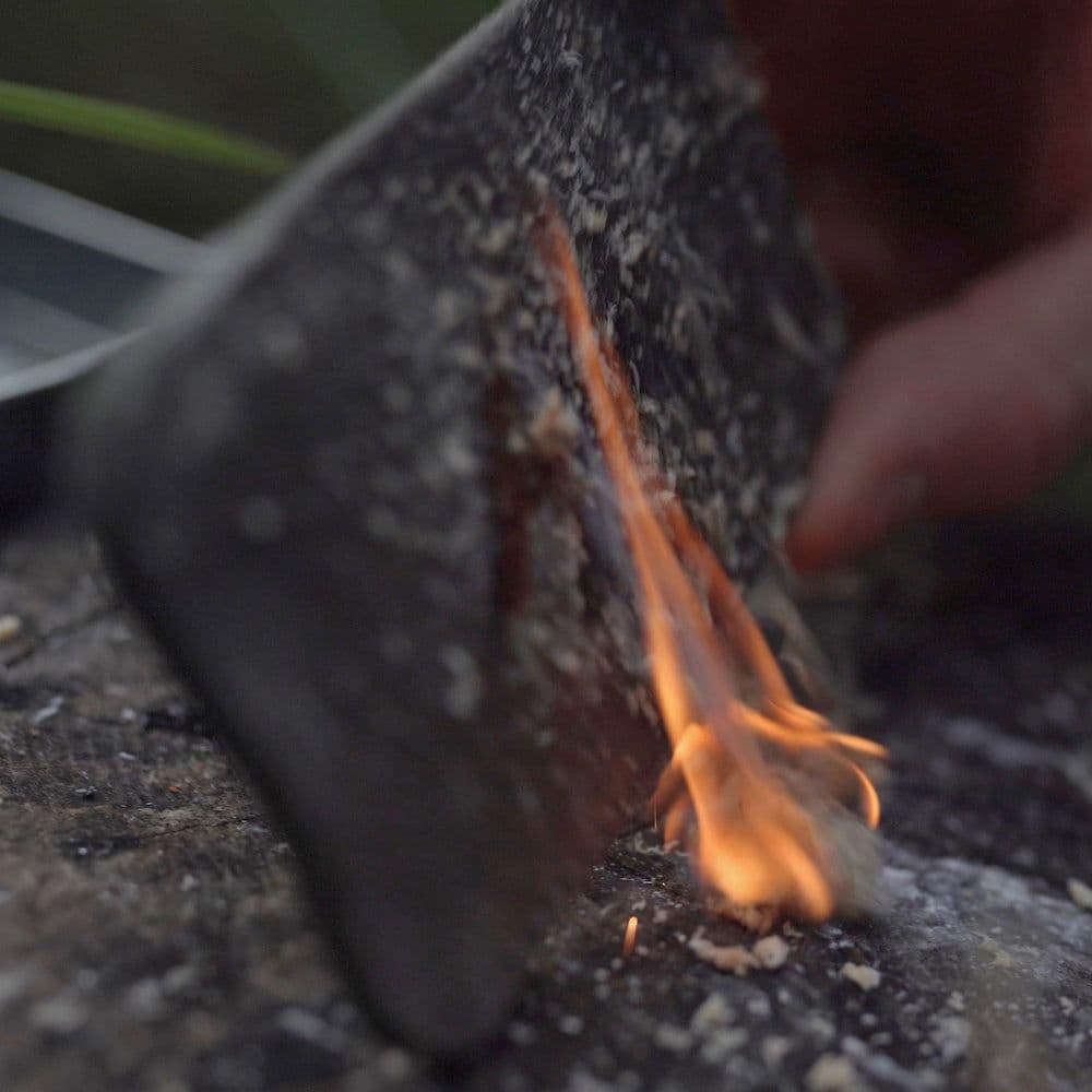 Forest Fundamentals Pocket Fire Kit Includes 3 Inch Hive Fire Starter - 76.2mm